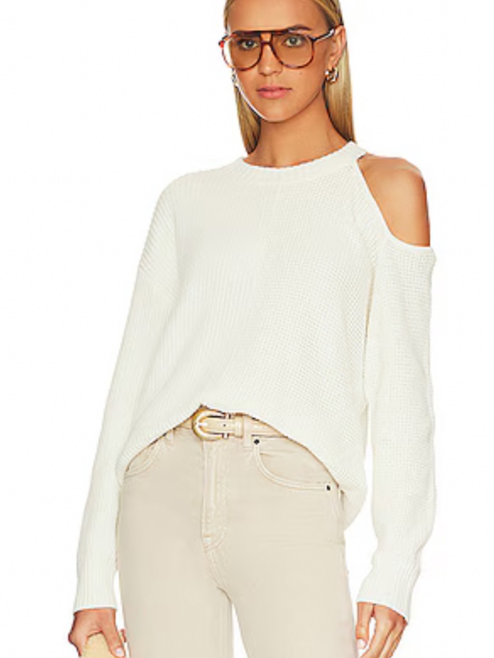 Pistola Eva cold shoulder sweater